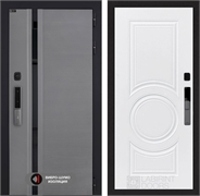 Входная дверь Пиано Смарт 2.0 панель 23 - Белый софт 55439