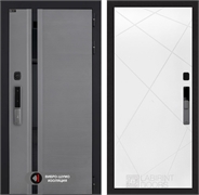 Входная дверь Пиано Смарт 2.0 панель 24 - Белый софт 55441