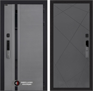 Входная дверь Пиано Смарт 2.0 панель 24 - Графит софт 55442