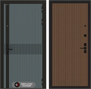 Входная дверь Лабиринт Иссида 29 - Дуб кантри темный 55485