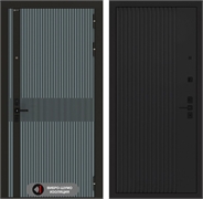 Входная дверь Лабиринт Иссида 29 - Черный кварц 55486