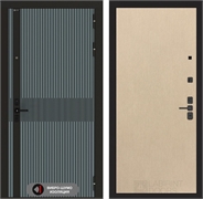 Входная металлическая дверь Лабиринт Иссида 05 - Венге светлый 55484