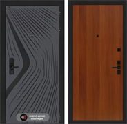 Входная дверь Лабиринт LEOLAB 05 - Итальянский орех 55549