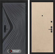 Входная дверь Лабиринт LEOLAB 05 - Венге светлый 55550