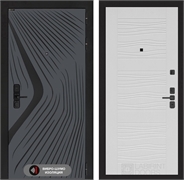 Входная дверь Лабиринт LEOLAB 06 - Белое дерево 55536