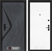 Входная дверь Лабиринт LEOLAB 07 - Белое дерево 55515