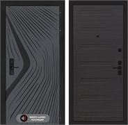Входная дверь Лабиринт LEOLAB 14 - Эко венге горизонтальный 55538