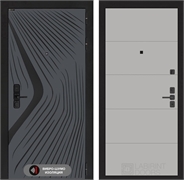 Входная дверь Лабиринт LEOLAB 13 - Грей софт 55511