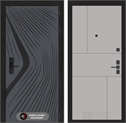 Входная дверь Лабиринт LEOLAB 21 - Грей софт 55520