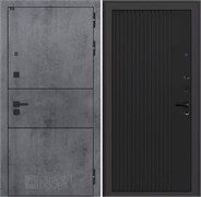 Входная дверь ИНФИНИТИ 29 - Черный кварц 55561
