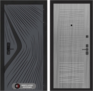 Входная дверь LEOLAB 06 - Сандал серый 55570