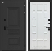 Входные двери Аляска лайт с терморазрывом 12 - Белое дерево 55642