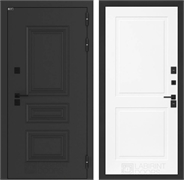 Входные двери Аляска лайт с терморазрывом 11 - Белый софт 55583