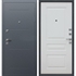 Входная металлическая дверь АСД Техно XN 91 U Букле Графит | Белый матовый 15571