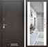 Входная металлическая дверь Лабиринт SILVER с Зеркалом Максимум - Белый софт 1515612