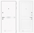 Входная металлическая дверь Лабиринт Лайн WHITE 11 - Белый софт 2480799
