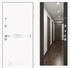 Входная металлическая дверь Лабиринт Лайн WHITE с широким зеркалом - Венге 2482706