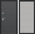 Входная металлическая дверь Лабиринт ART графит 13 - Грей софт 2490304