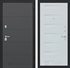 Входная металлическая дверь Лабиринт ART графит 14 - Дуб кантри белый горизонтальный 2492512
