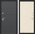 Входная металлическая дверь Лабиринт ART графит 03 - Крем софт 2492779