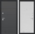 Входная металлическая дверь Лабиринт ART графит 06 - Белое дерево 2492782