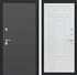 Входная металлическая дверь Лабиринт ART графит 12 - Белое дерево 2492785