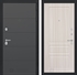 Входная металлическая дверь Лабиринт ART графит 03 - Сандал белый 2496313