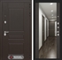Входная металлическая дверь Мегаполис с зеркалом Максимум - Венге 2511775