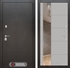 Входная металлическая дверь Лабиринт SILVER с Зеркалом 19 - Грей софт 2819893