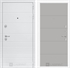 Входная белая дверь Лабиринт Трендо 13 - Грей софт 2942593