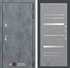 Входная металлическая дверь Лабиринт Бетон 20 - Бетон светлый, зеркальные вставки 2994135