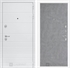 Входная белая дверь Лабиринт Трендо 21 - Бетон светлый 3230774