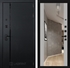 Входная металлическая дверь Лабиринт PIANO с зеркалом Максимум - Грей софт 3710007
