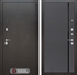 Входная металлическая дверь Лабиринт SILVER 22 - Графит софт, черная вставка 3823619