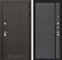 Входная металлическая дверь Лабиринт URBAN 22 - Графит софт, черная вставка 3823621