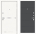 Входная металлическая дверь Лабиринт Лайн WHITE 13 - Графит софт 3905585