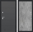 Входная металлическая дверь Лабиринт ART графит 24 - Бетон светлый 3919583
