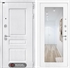 Входная металлическая дверь Лабиринт VERSAL с Зеркалом 18 - Белое дерево 4049775
