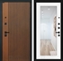 Входная металлическая дверь Лабиринт STORM с Зеркалом 18 - Белое дерево 4049895