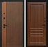Входная металлическая дверь Лабиринт STORM 03 - Орех бренди 4049897