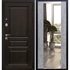 Входная металлическая дверь Премиум Н с Зеркалом СБ -16 Бетон темный 7857