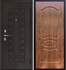 Входная металлическая дверь Монолит ФЛ-128 Орех темный 20920