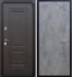 Входная металлическая дверь ESTET ФЛ-291 Бетон тёмный 22291