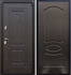 Входная металлическая дверь ESTET ФЛ-128 Венге 22381
