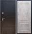 Входная металлическая дверь Нова Лабиринт ФЛ-117 Бетон темный 26158