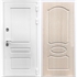 Входная белая дверь Император ФЛ-128 Беленый дуб 28572