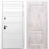 Белая входная дверь Morrison ФЛ-117 Бетон светлый 28813