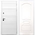 Белая входная дверь Morrison ФЛ-128 Белый силк сноу 28834