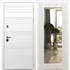 Белая входная дверь Morrison Пастораль Сандал белый с Зеркалом 28873
