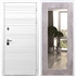 Белая входная дверь Morrison Пастораль Бетон светлый с Зеркалом 28877